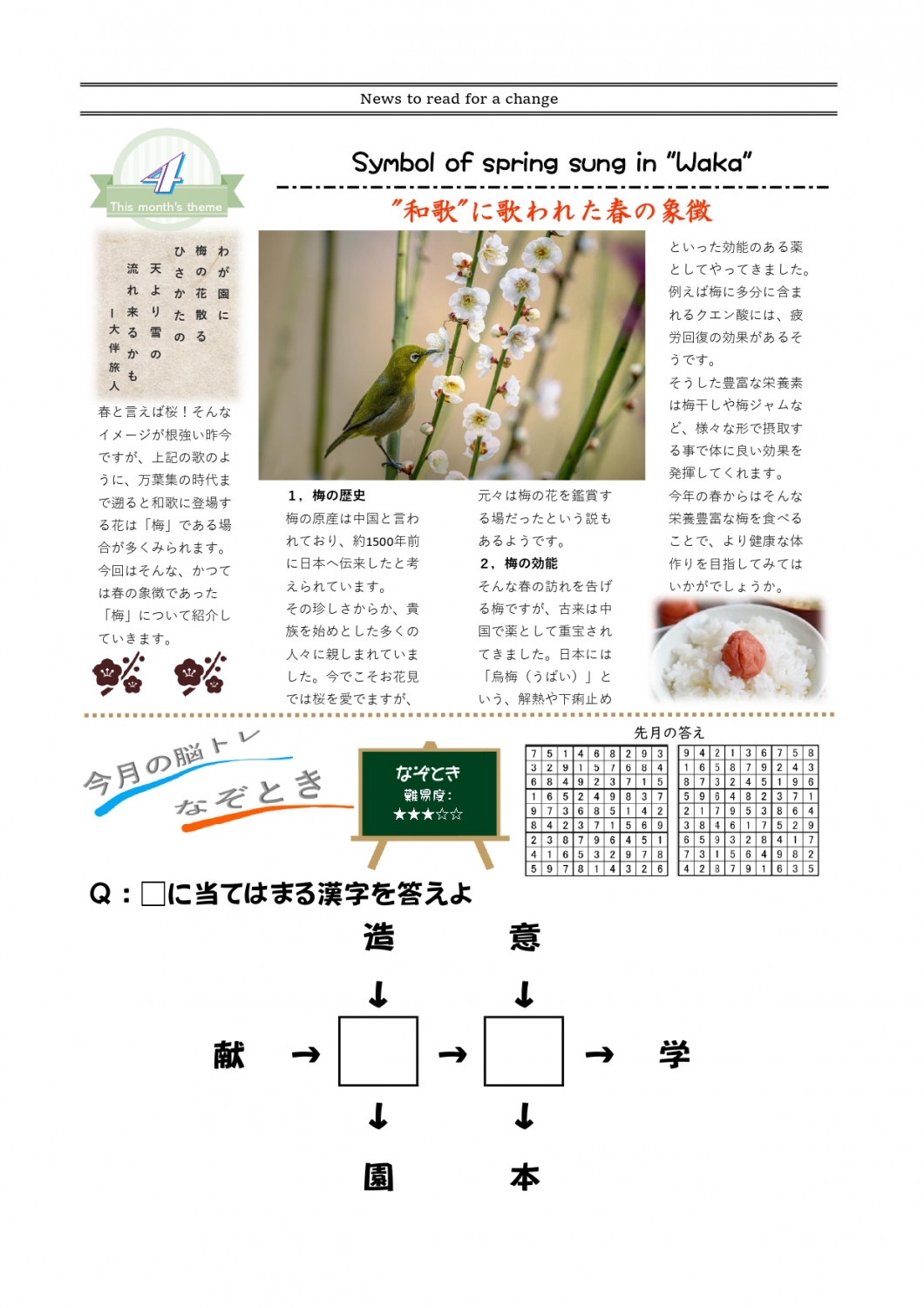 エイブルタイムズ-令和四年四月号